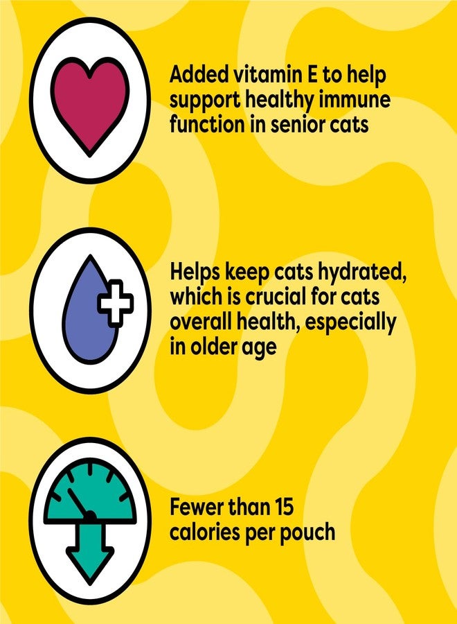 تيمبتيشنز مكافآت تمبتيشنز بيوريه للقطط الكبيرة، سهلة اللعق، بنكهة الدجاج اللذيذة، 4 أكياس (عبوة من 11 كيسًا) - Image 3